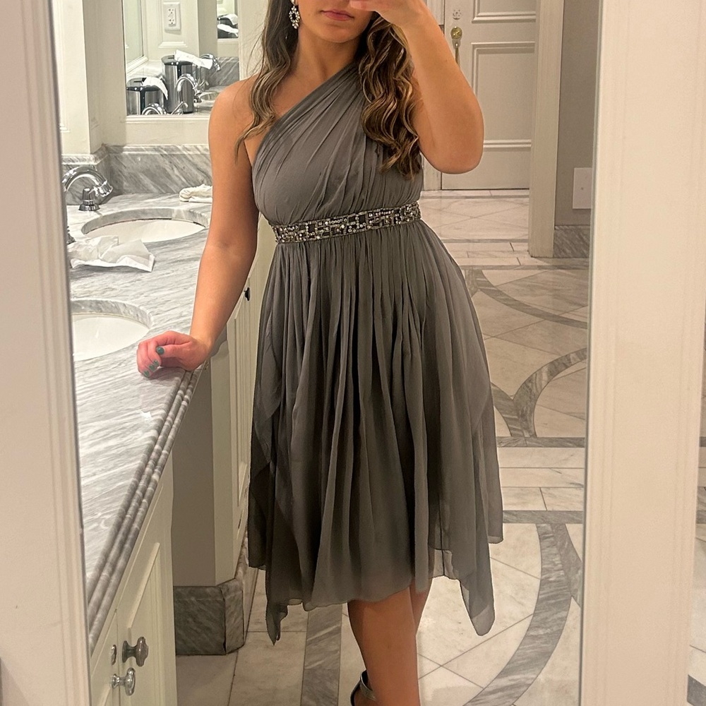 Gray Cocktail Attire dress size small